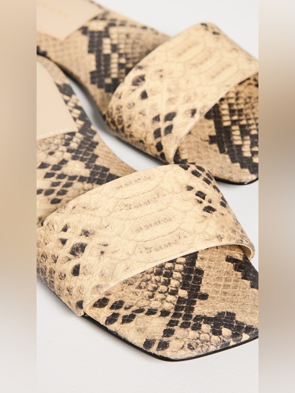 GOOD AMERICAN Python Print Flat